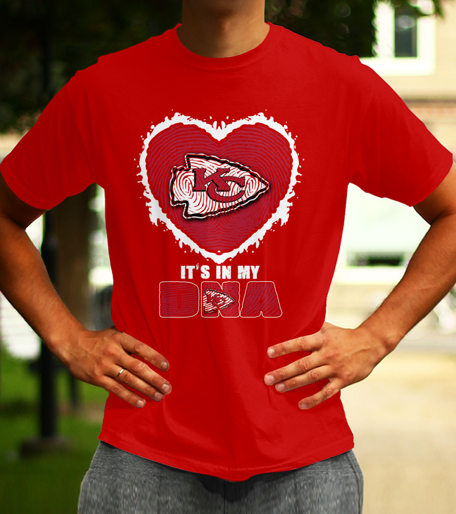 It's In My Dna Kansas City Chiefs T-Shirt