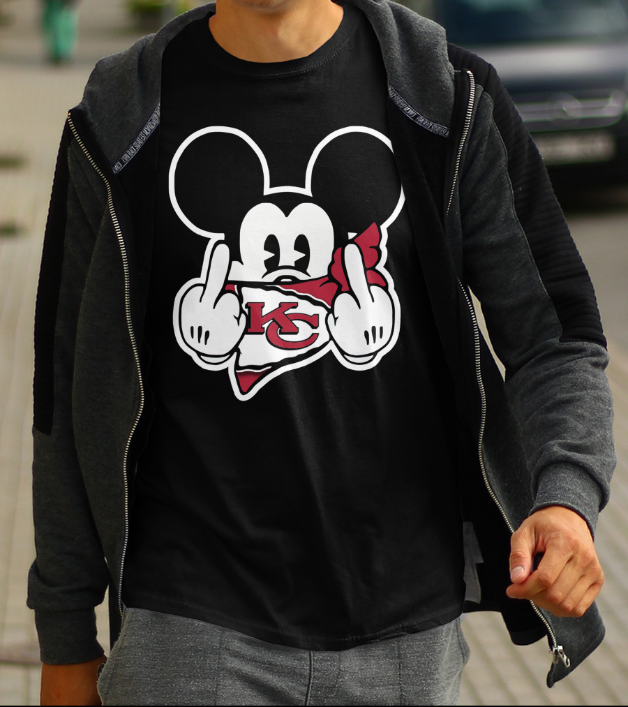 Kansas City Chiefs Kc Logo Gesture T-Shirt