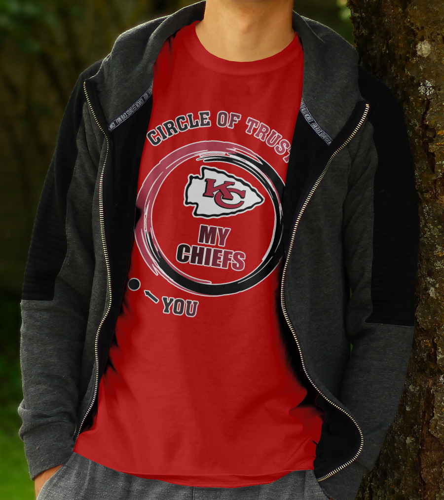 Circle Of Trust My Chiefs Kansas City Chiefs T-Shirt