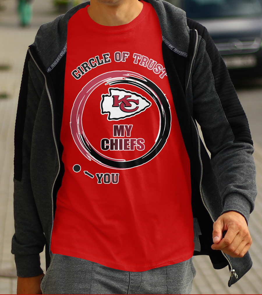 Circle Of Trust My Chiefs Kansas City Chiefs T-Shirt