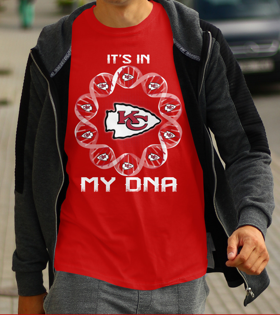 Kansas City Chiefs It's In My Dna T-Shirt