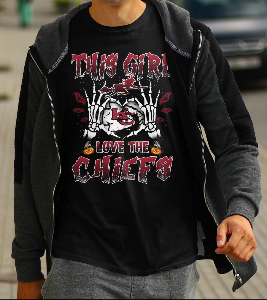 This Girl Love The Chiefs Kansas City Chiefs T-Shirt