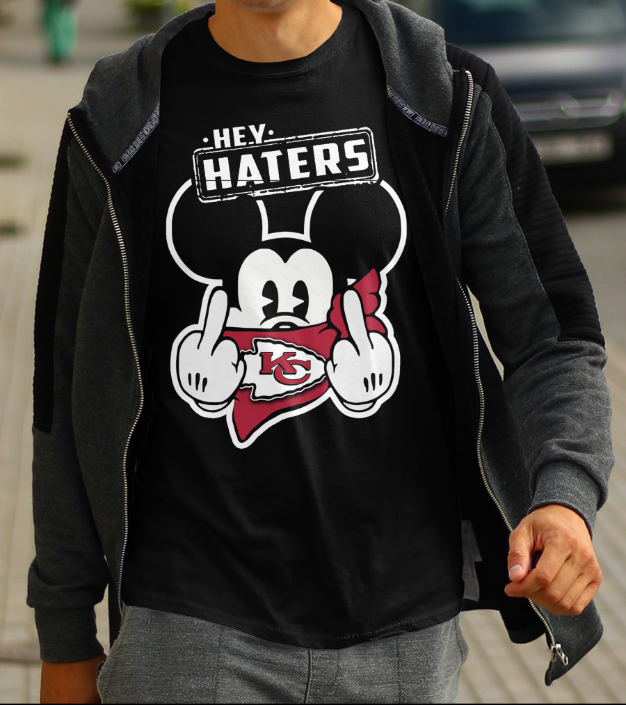 Hey Haters Mick Kansas City Chiefs T-Shirt