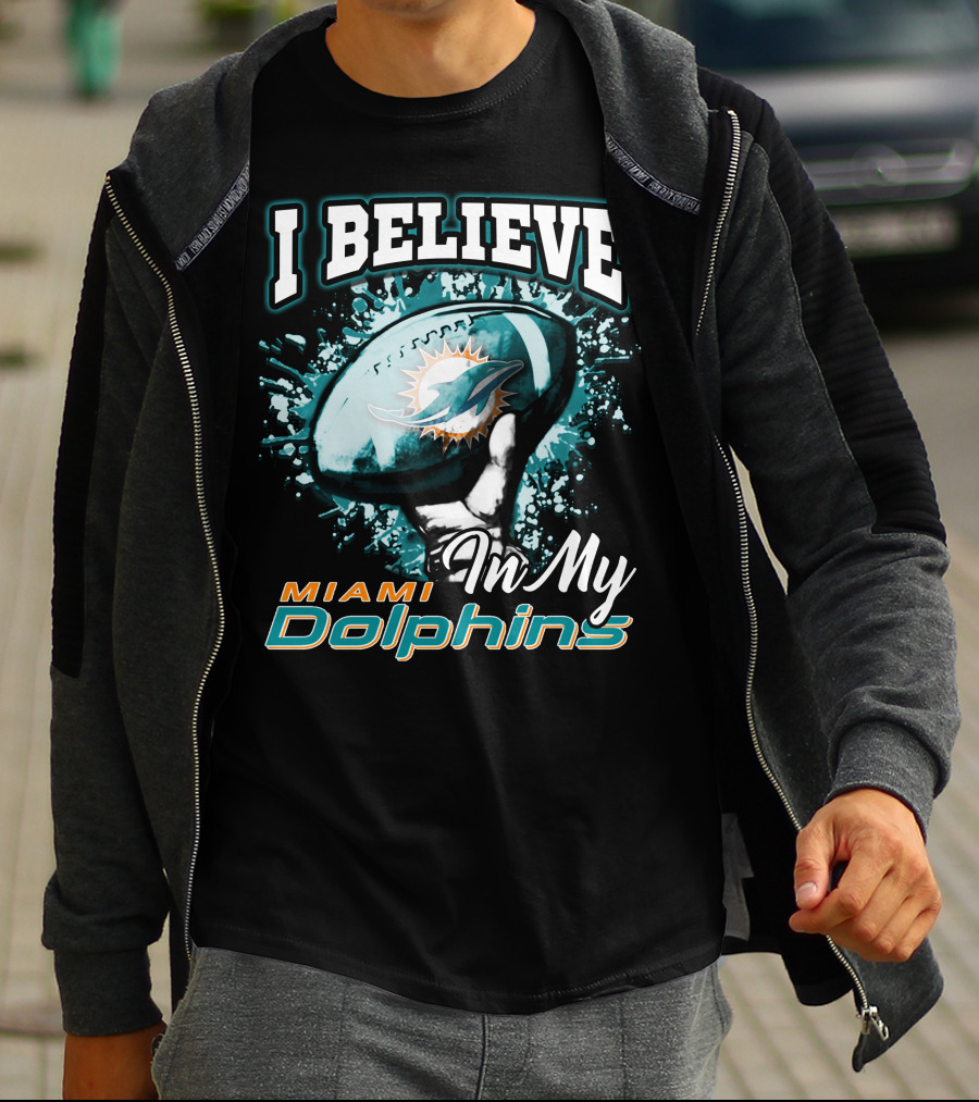 I Believe In My Miami Dolphins Football Victory T-Shirt