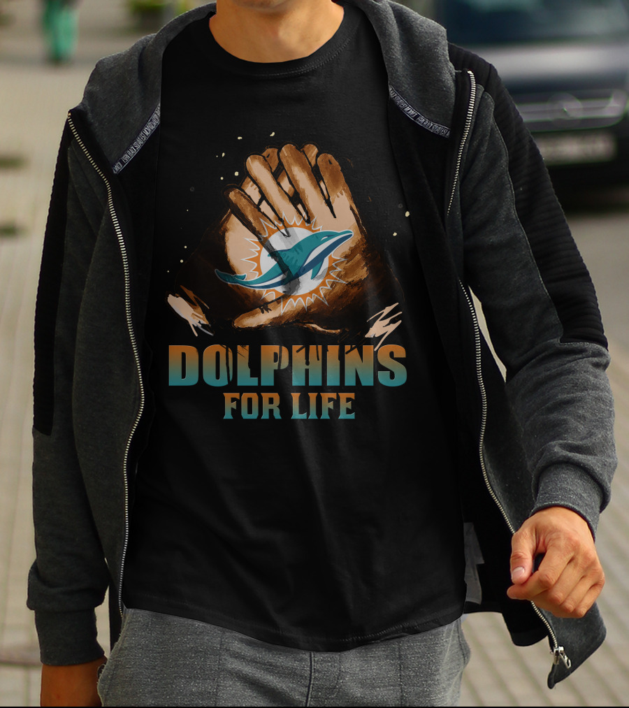 Miami Dolphins For Life T-Shirt