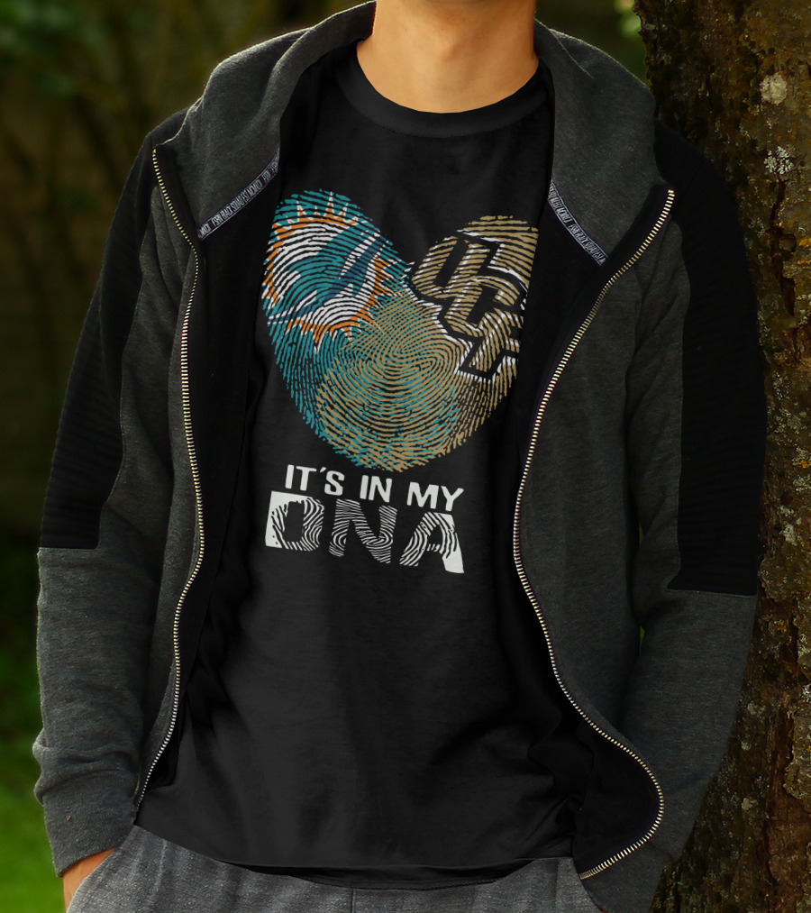 Miami Dolphins Ucf It's In My Dna T-Shirt