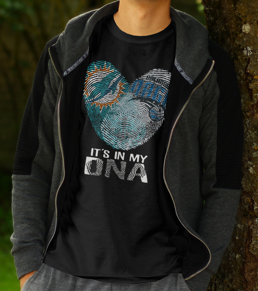 Miami Dolphins Orlando Magic It's In My Dna T-Shirt