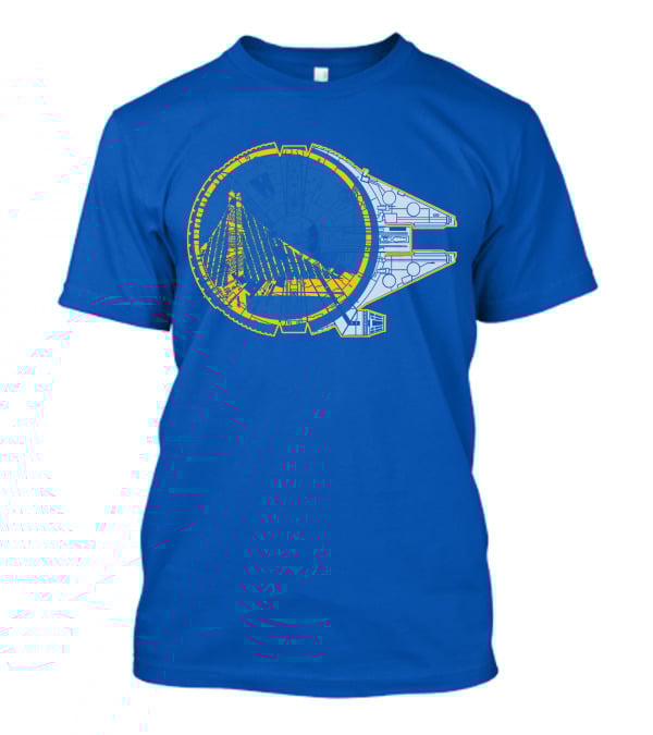 Golden State Warriors Millennium Falcon T-Shirt