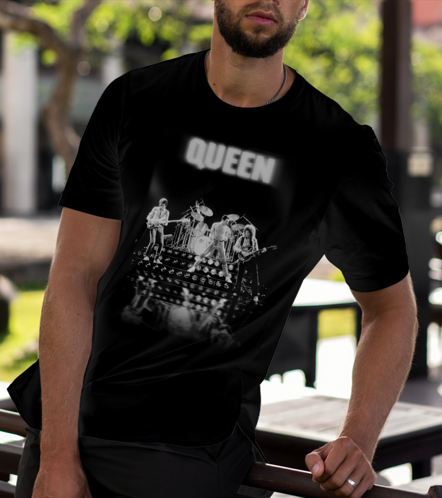 Queen Iconic Concert Stage Performance T-Shirt