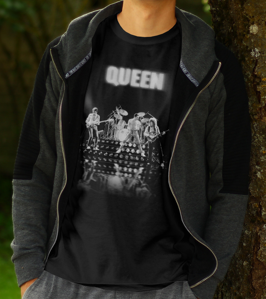 Queen Iconic Concert Stage Performance T-Shirt