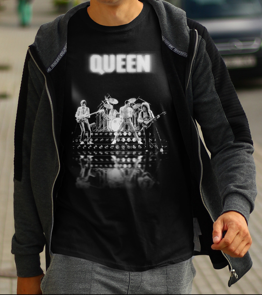 Queen Iconic Concert Stage Performance T-Shirt