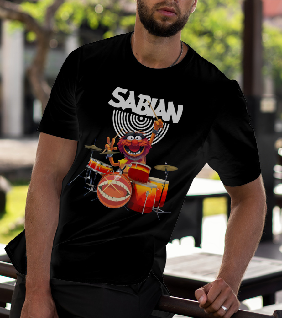 The Muppets Animal Sabian Drums T-Shirt