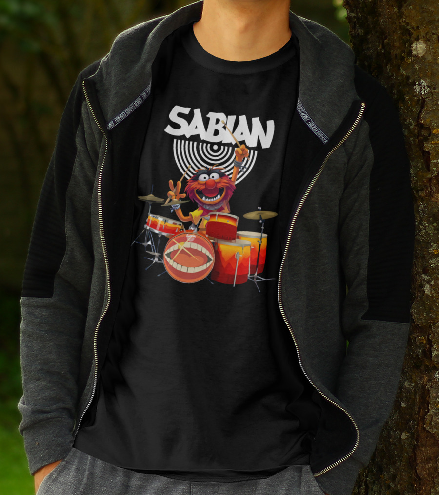 The Muppets Animal Sabian Drums T-Shirt