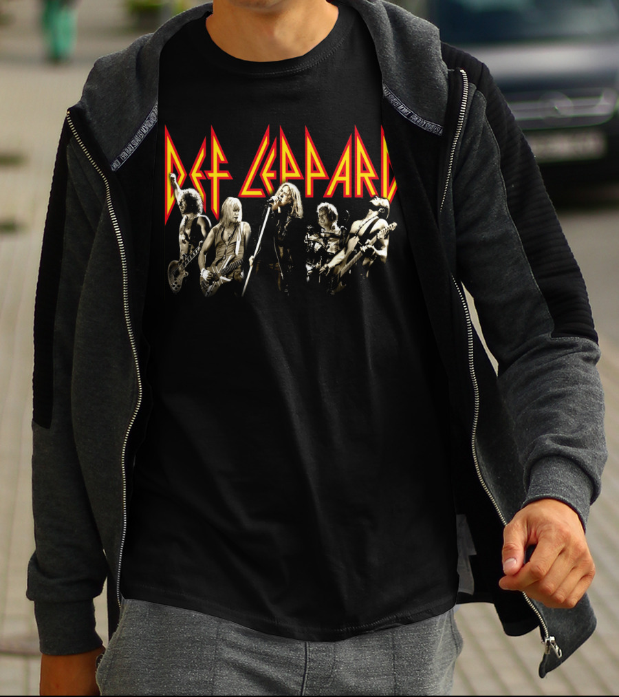 Def Leppard Band Members Performing T-Shirt