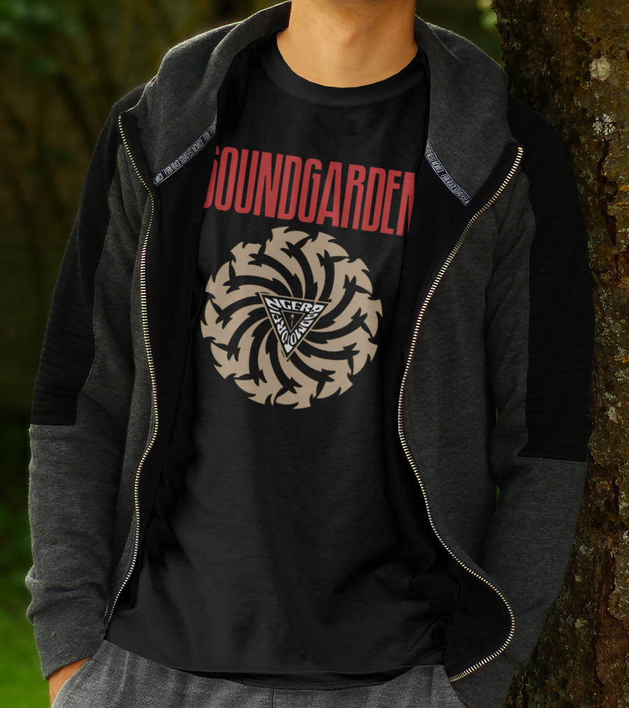 Soundgarden Badge Black Hole Sun Aesthetics T-Shirt
