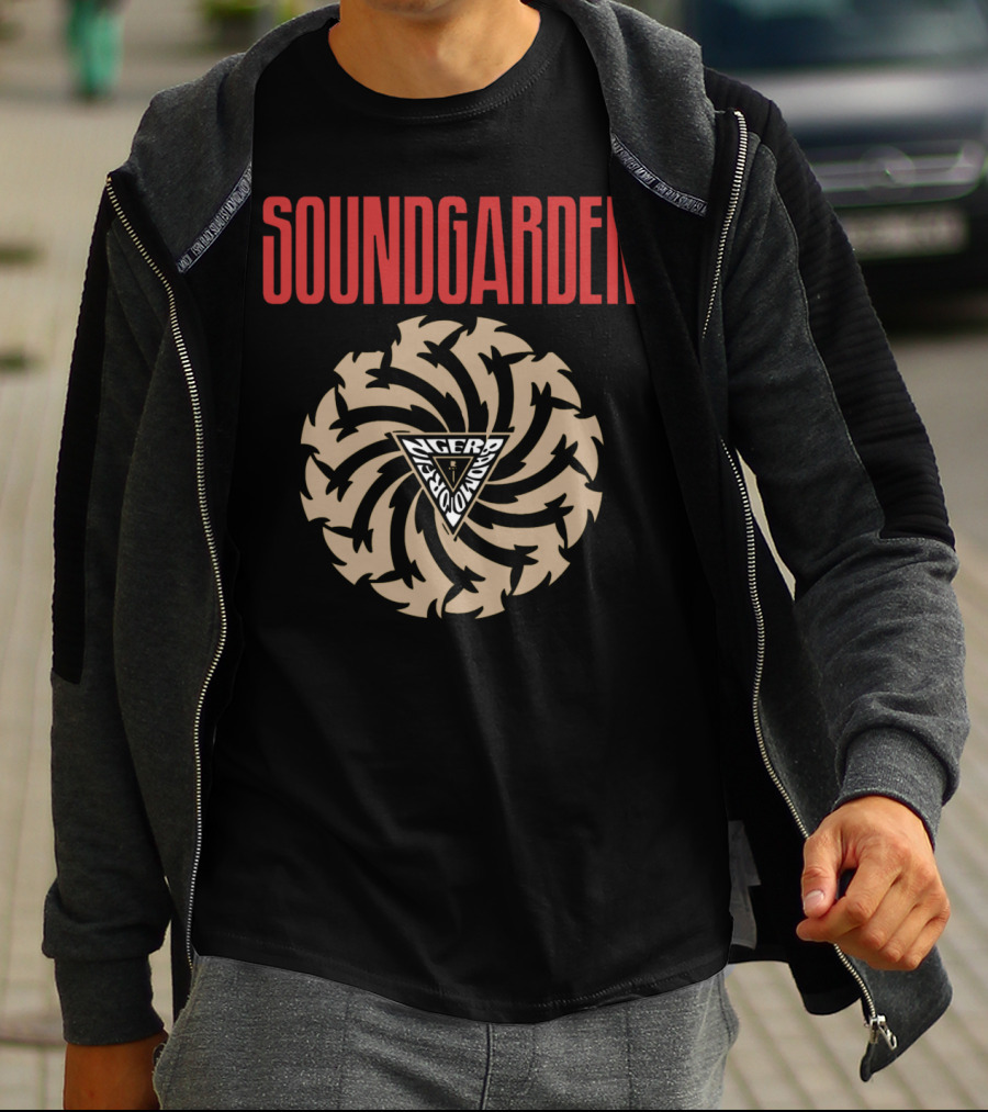 Soundgarden Badge Black Hole Sun Aesthetics T-Shirt
