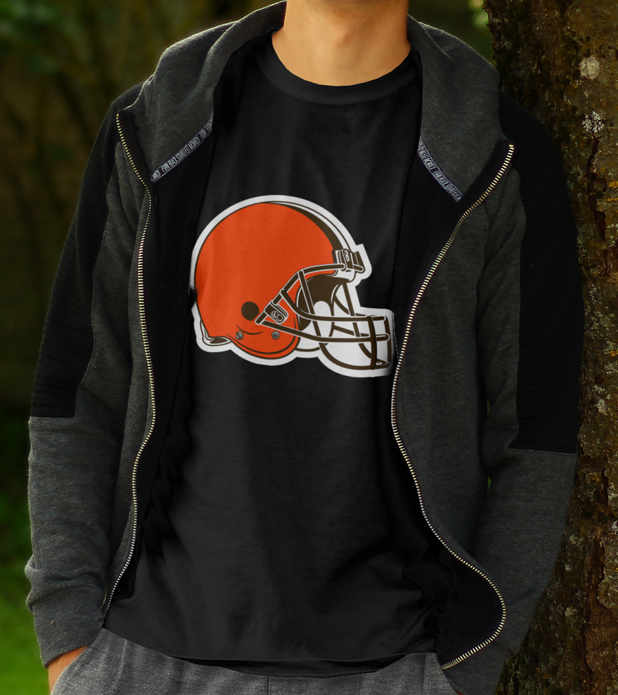 Cleveland Browns Helmet T-Shirt