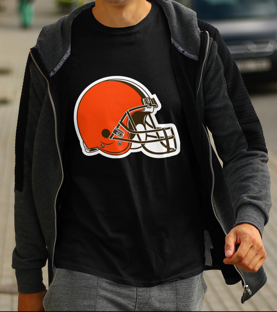 Cleveland Browns Helmet T-Shirt