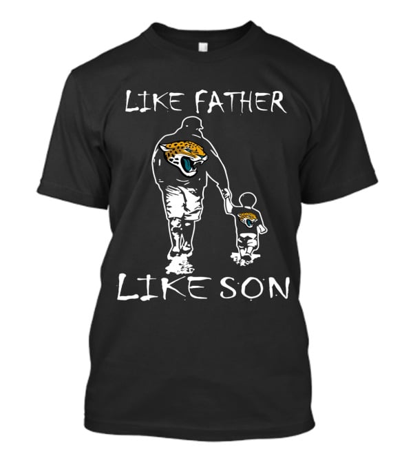 Like Father Like Son Jacksonville Jaguars Fan Bonding T-Shirt