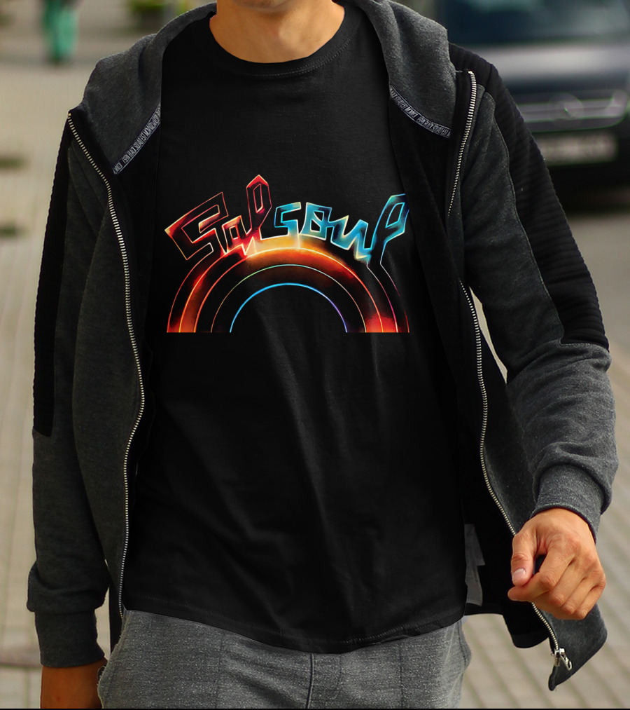 Salsoul Record Label Retro Rainbow T-Shirt