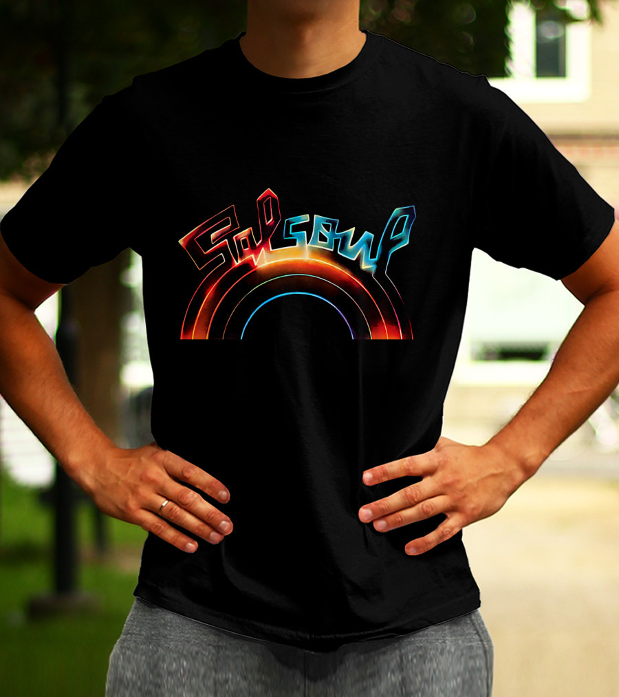 Salsoul Record Label Retro Rainbow T-Shirt