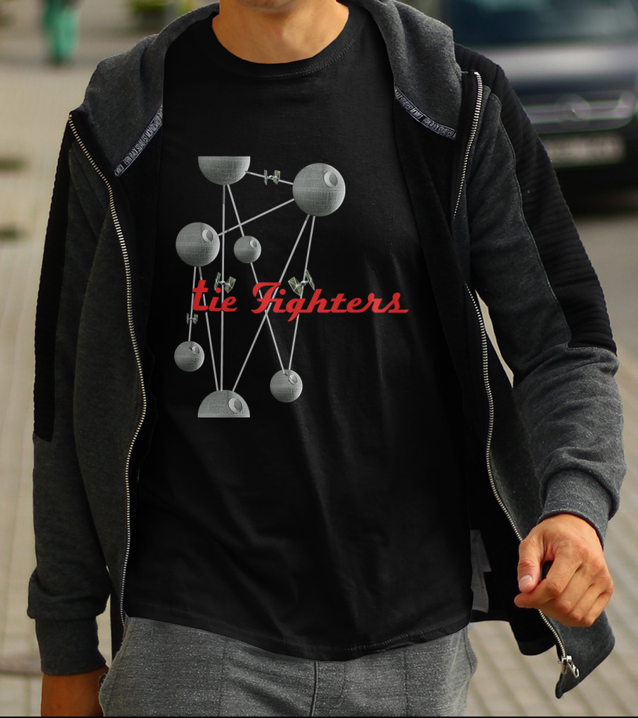 Tie Fighters Death Star Network T-Shirt