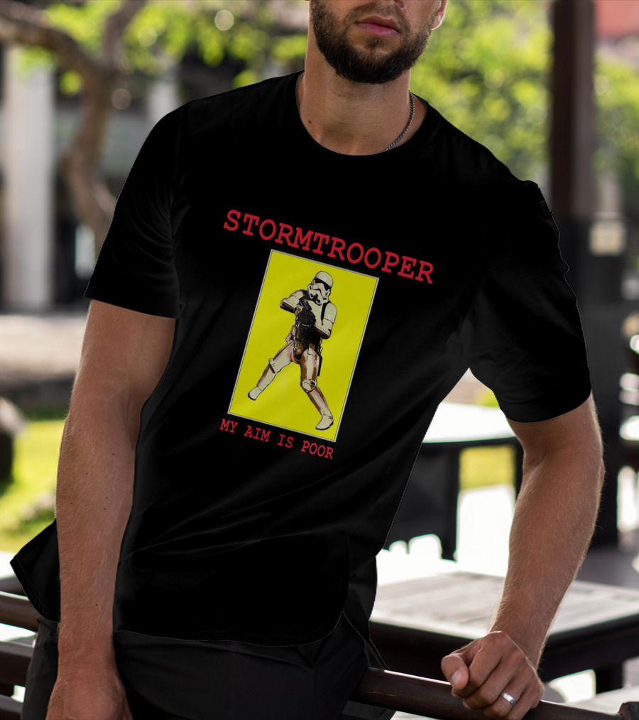 Stormtrooper My Aim Is Poor T-Shirt