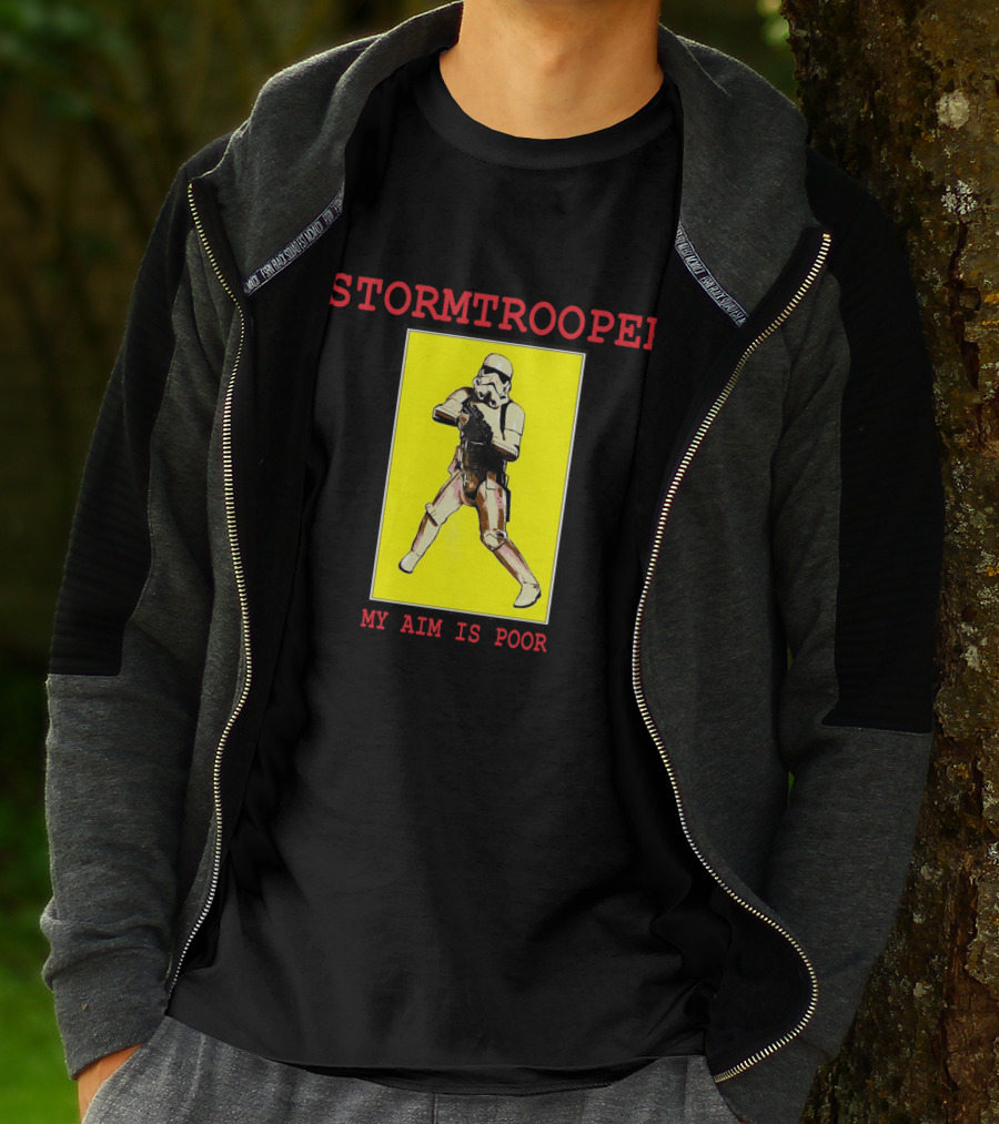 Stormtrooper My Aim Is Poor T-Shirt