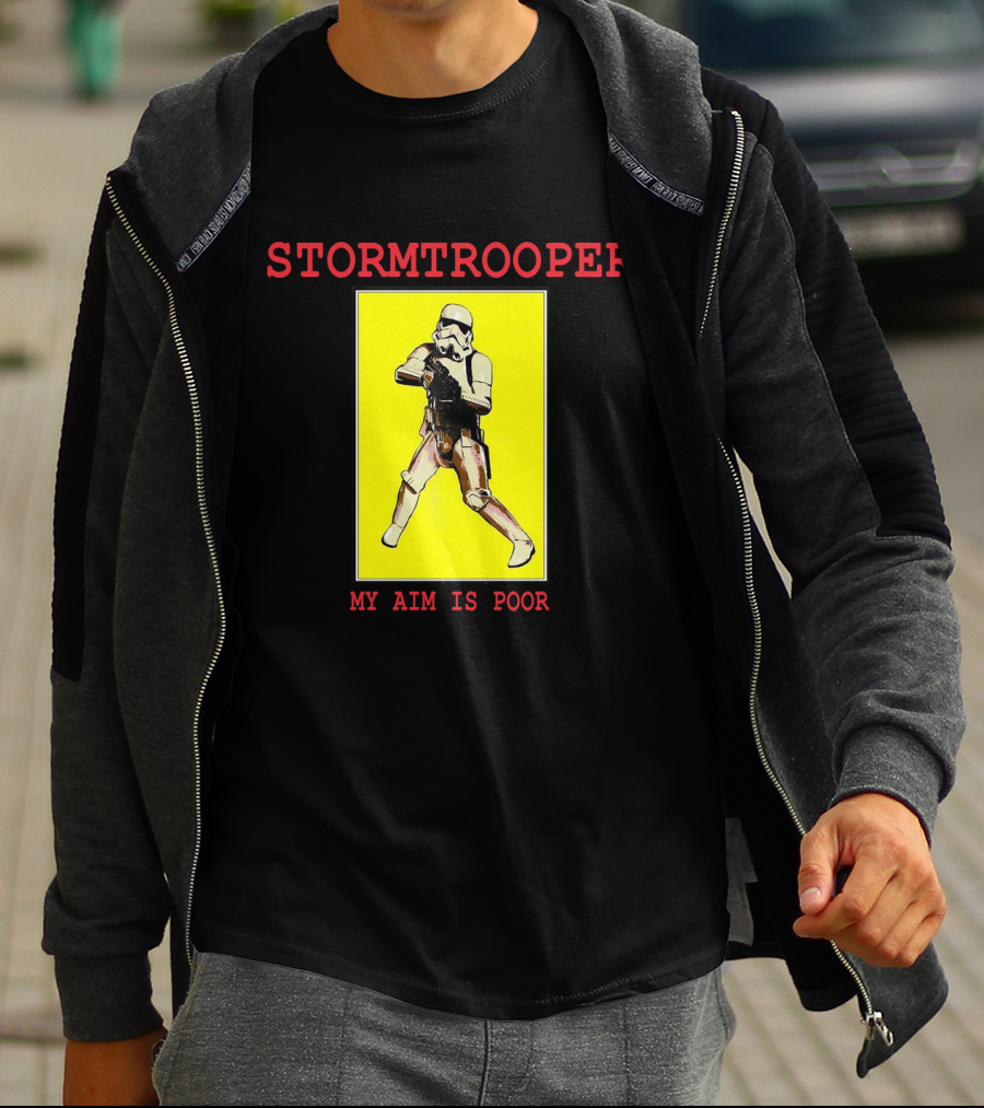 Stormtrooper My Aim Is Poor T-Shirt