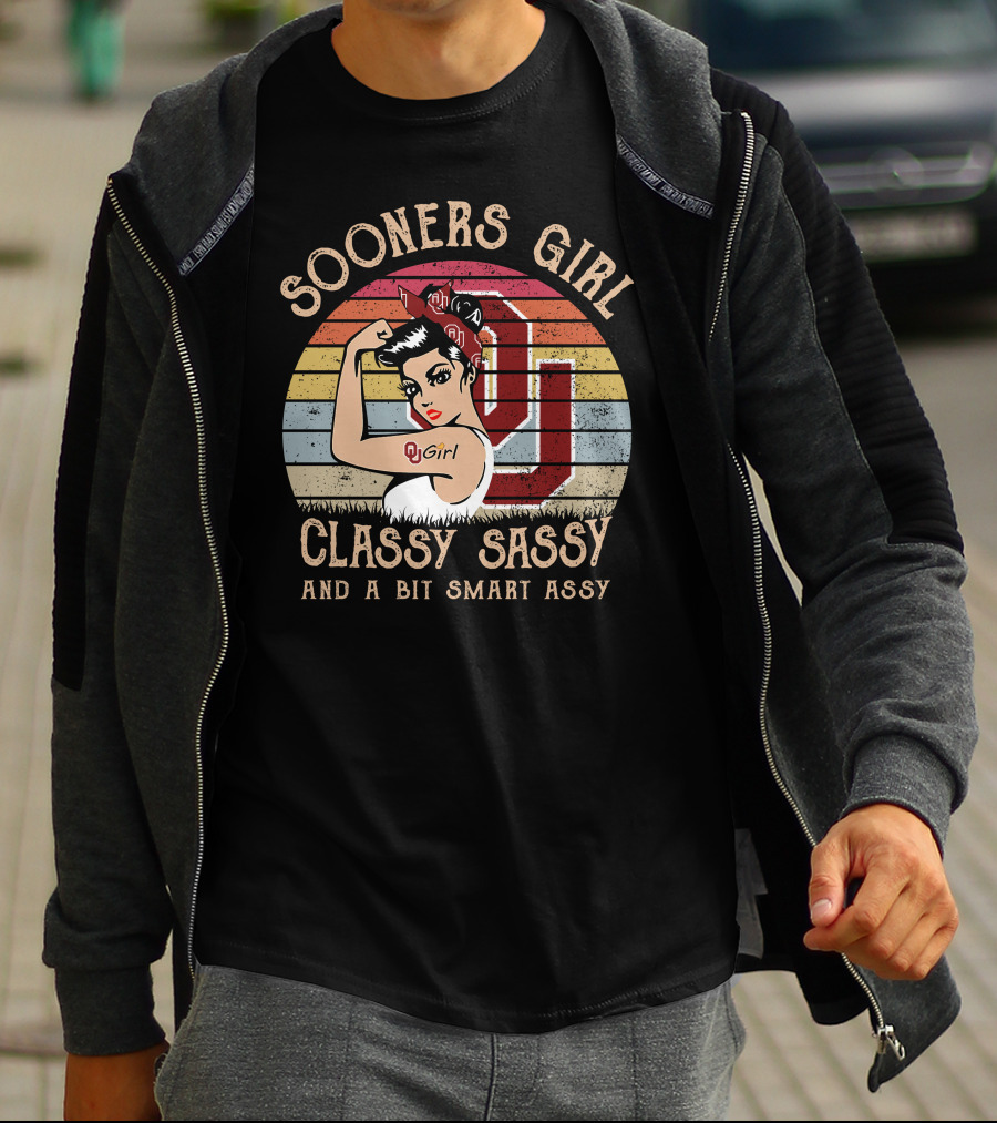 Sooners Girl Classy Sassy And A Bit Smart Assy T-Shirt