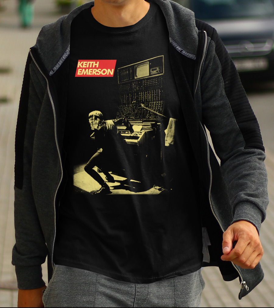 Keith Emerson Vintage Synthesizer Performance T-Shirt