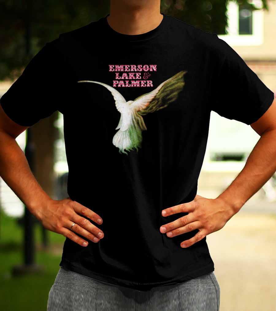 Emerson Lake And Palmer Flying Dove T-Shirt