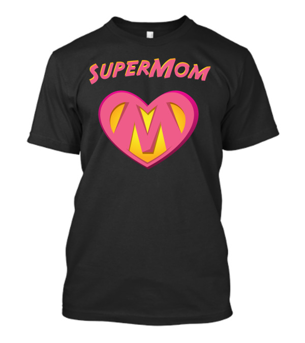 SuperMom Heart M Hero T-Shirt