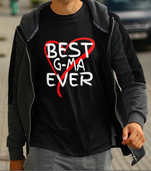 Best G Ma Ever Heart T-Shirt