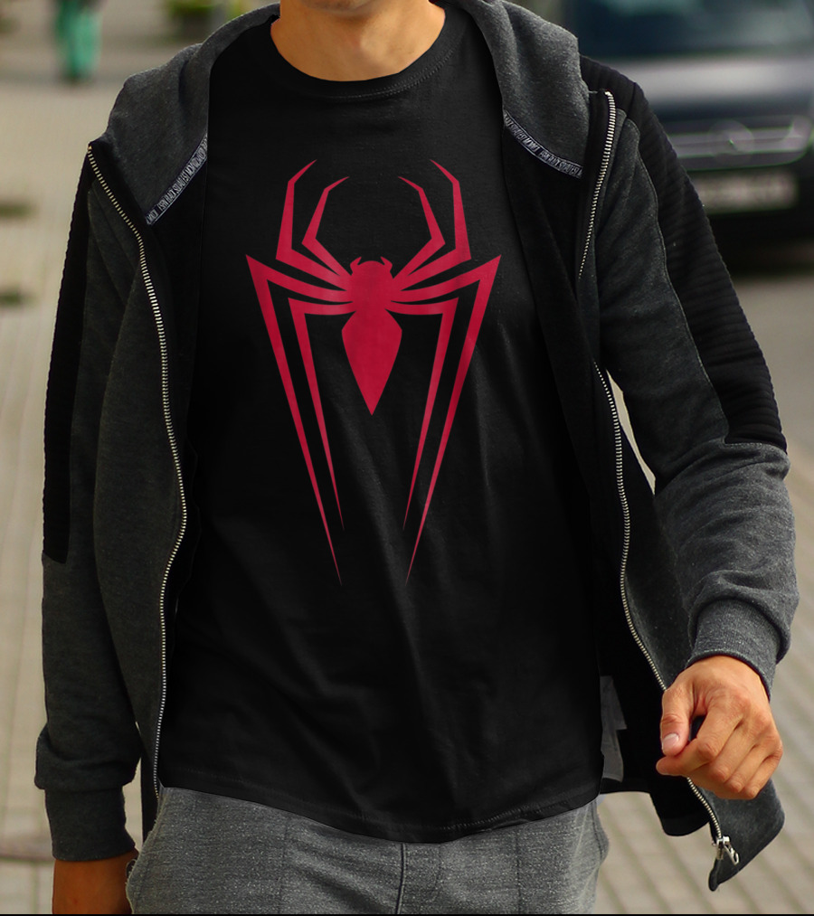 Spider Man Red Emblem T-Shirt