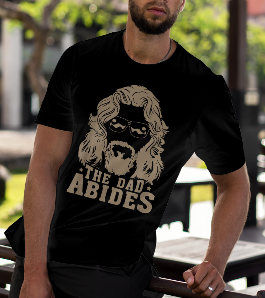 The Dad Abides Big Lebowski T-Shirt