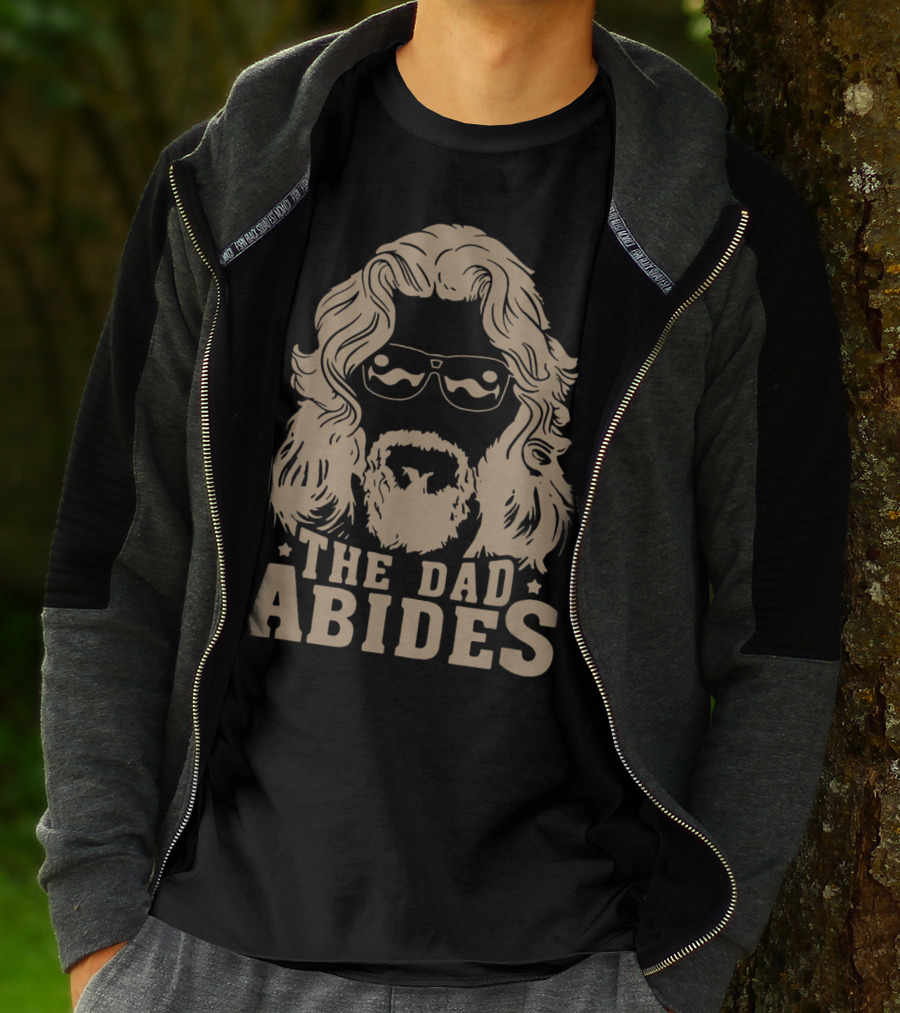 The Dad Abides Big Lebowski T-Shirt