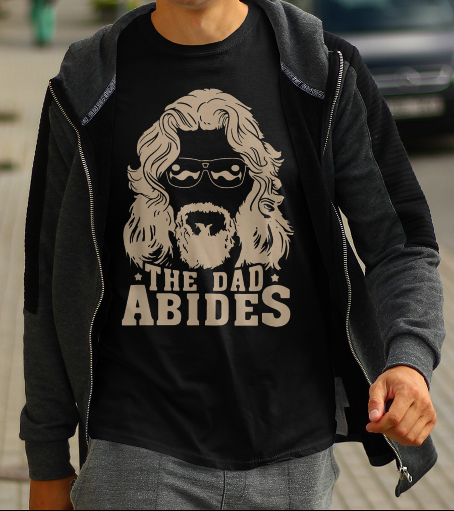 The Dad Abides Big Lebowski T-Shirt