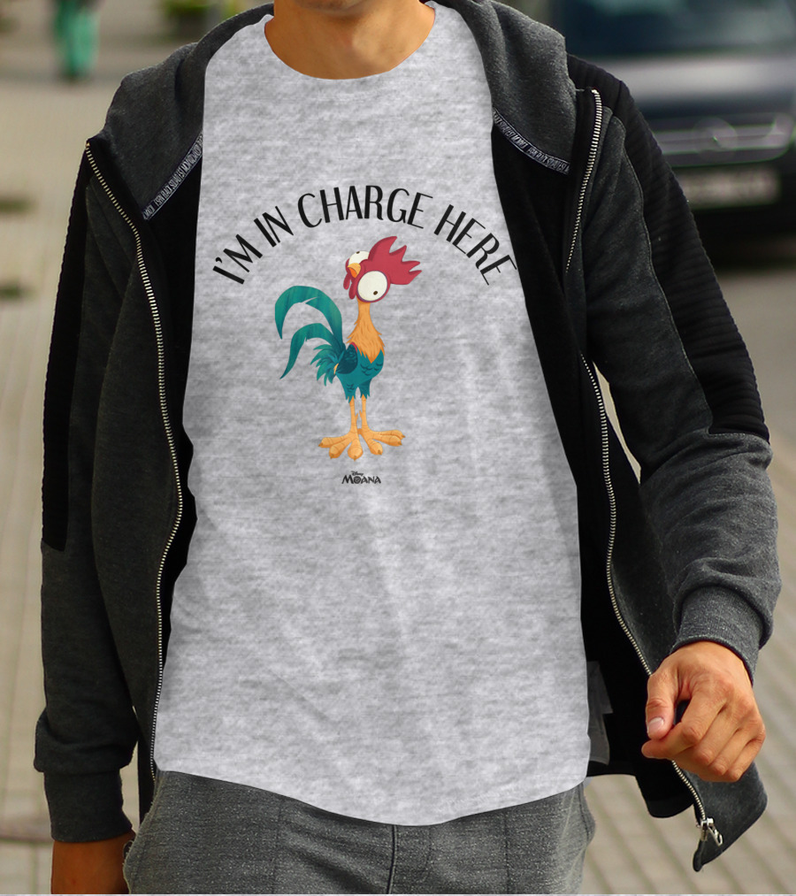 Disney Moana HeiHei I'm In Charge Here T-Shirt