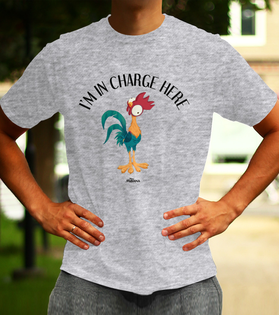 Disney Moana HeiHei I'm In Charge Here T-Shirt