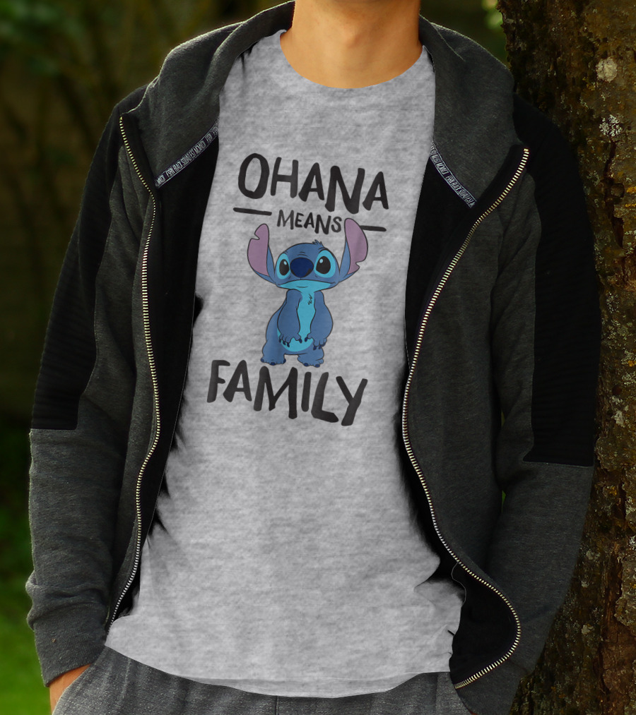 Ohana Means Family Stitch Disney T-Shirt