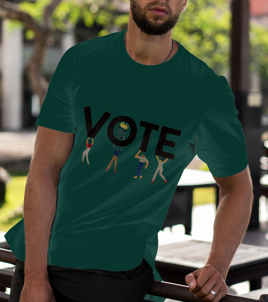 Vote Crown Carry Kings Pop T-Shirt