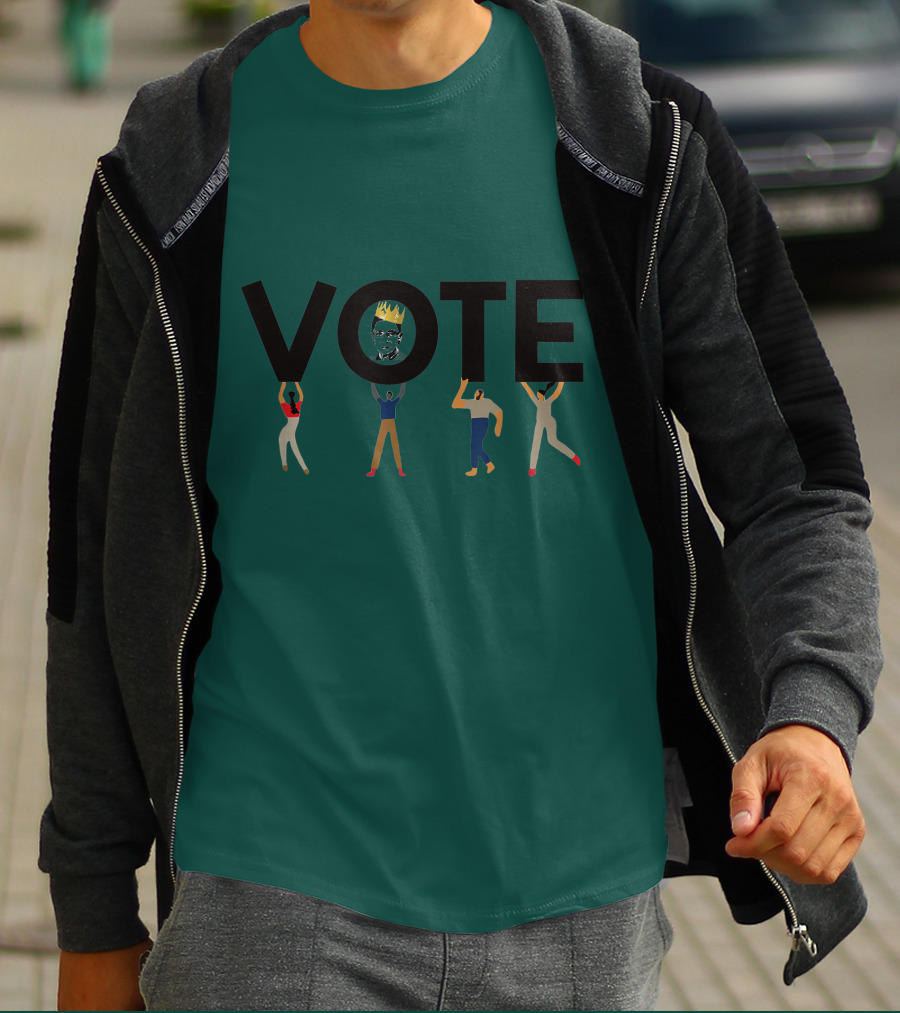 Vote Crown Carry Kings Pop T-Shirt