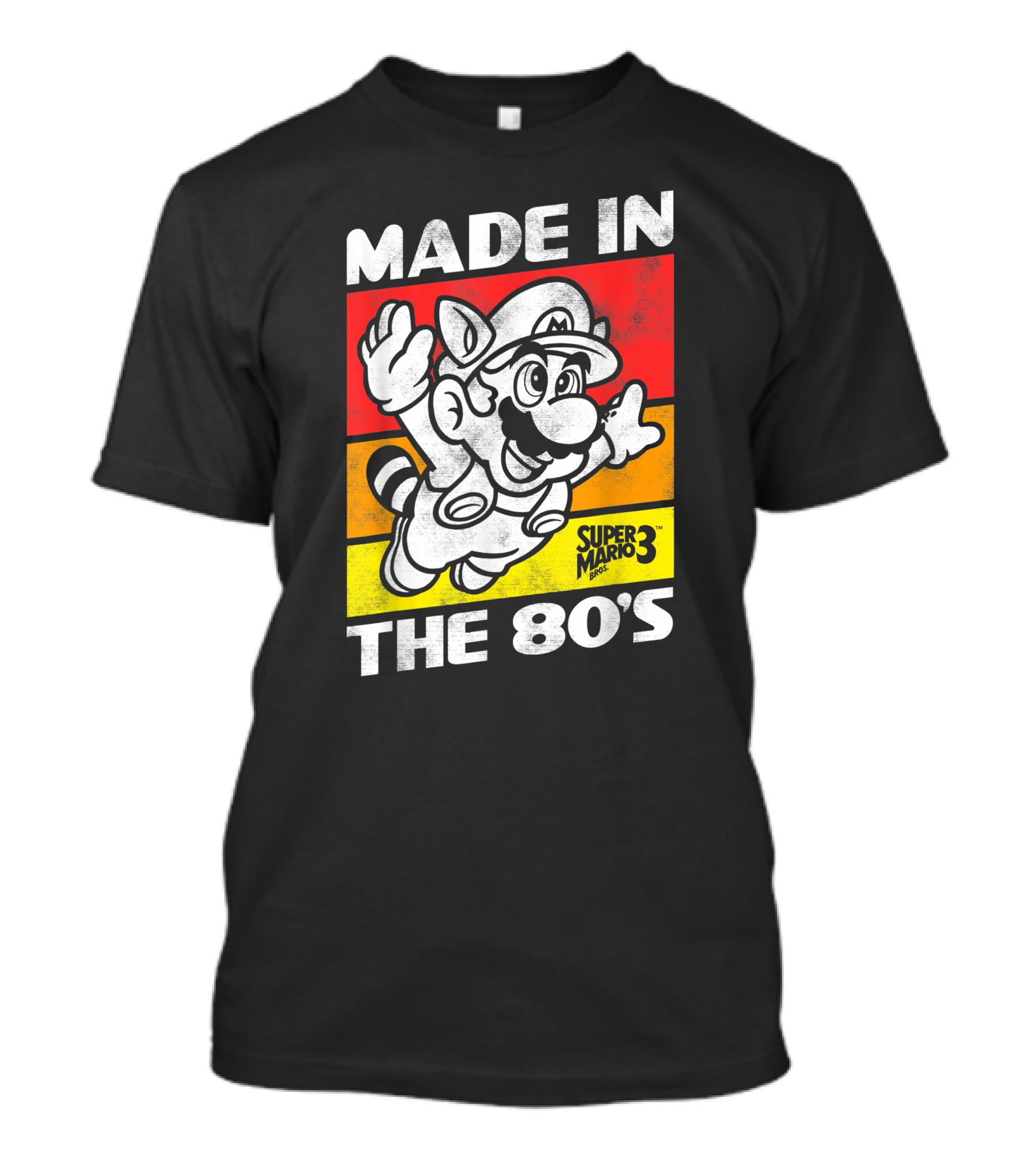Made In The 80's Super Mario Bros 3 Retro Gaming Humor T-Shirt