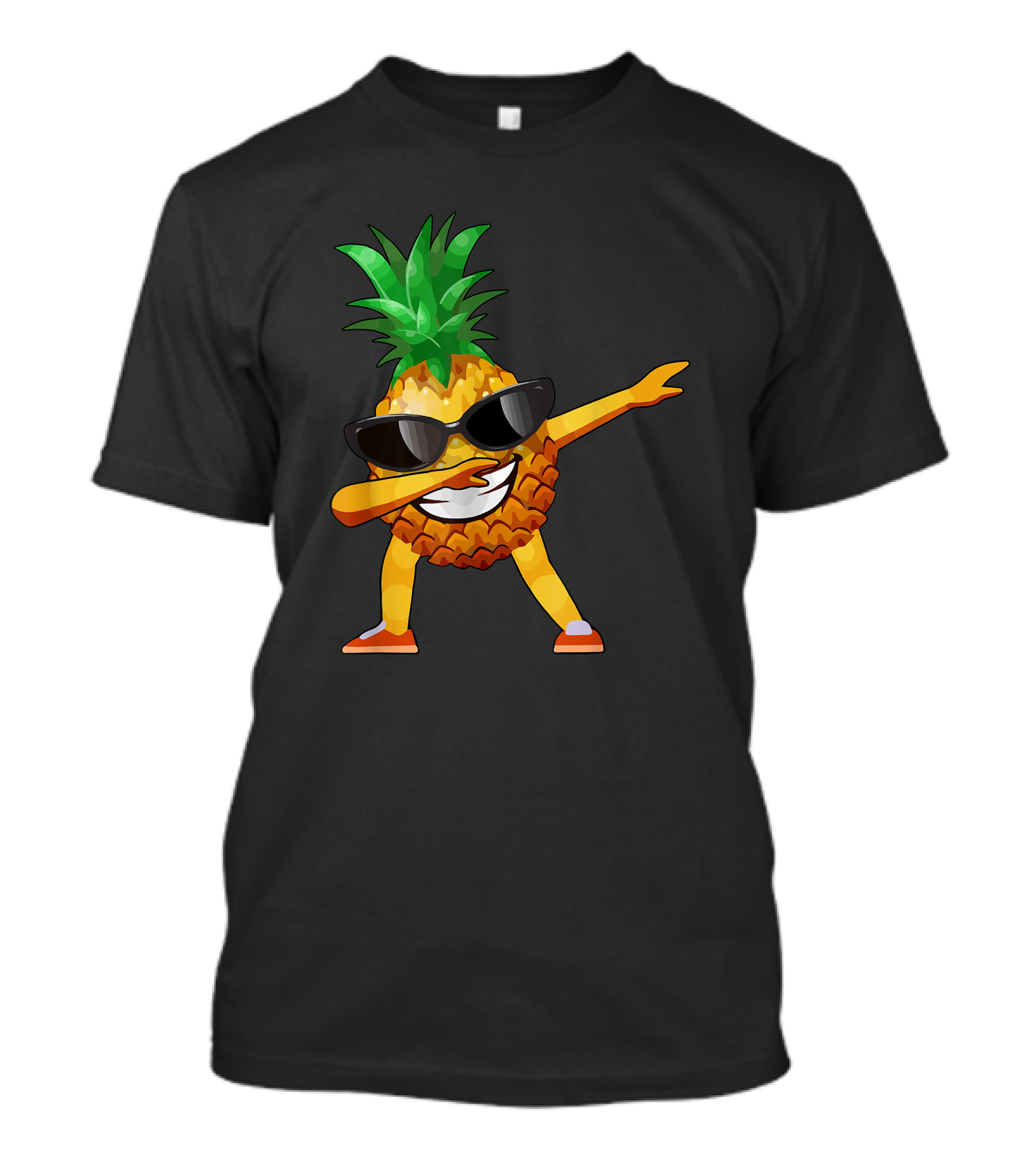 Dabbing Pineapple Sunglasses Smile T-Shirt