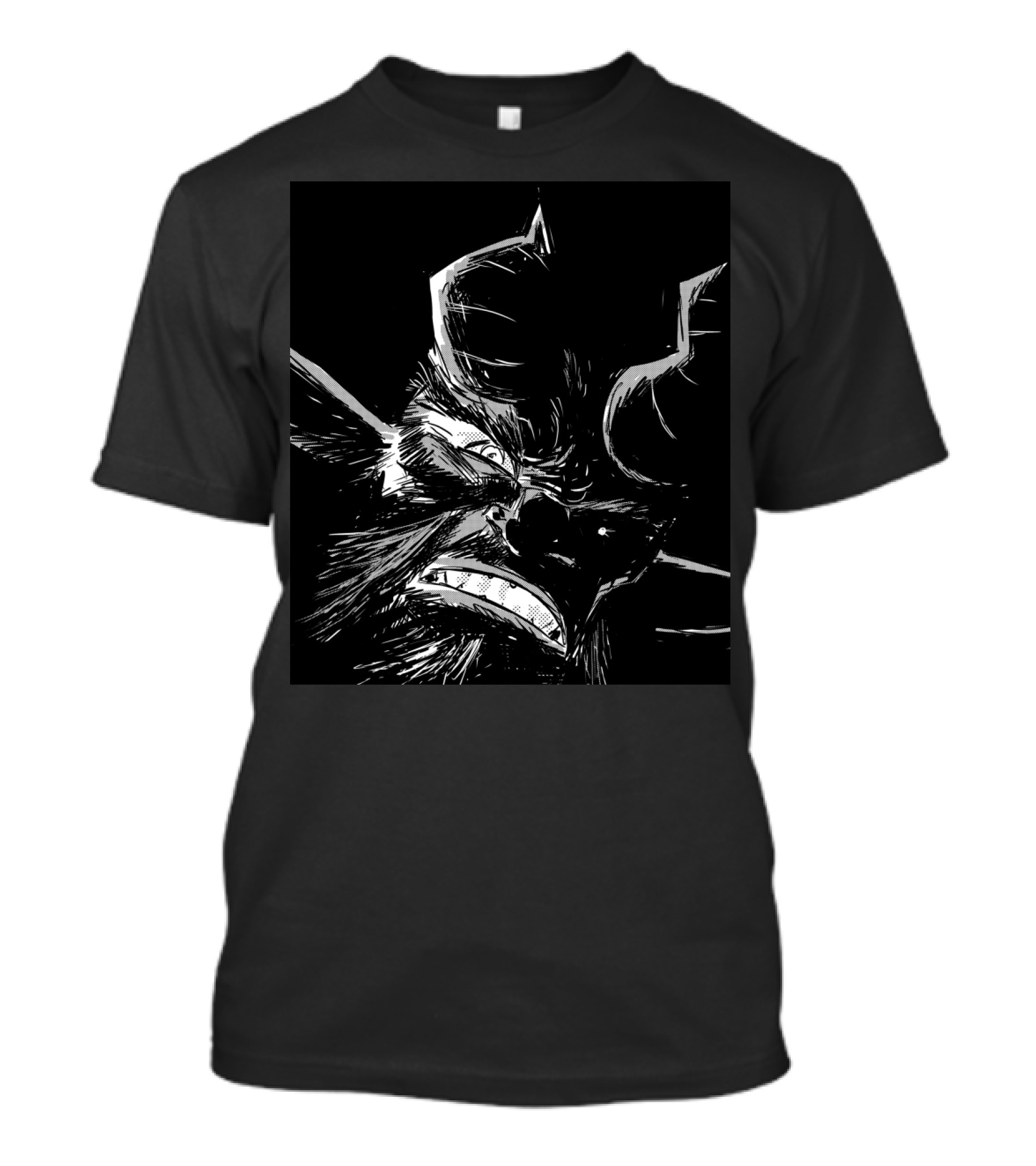 Space Goat Cosmic Rage Comic-Inspired T-Shirt