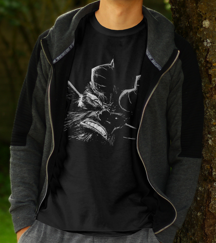 Space Goat Cosmic Rage Comic-Inspired T-Shirt