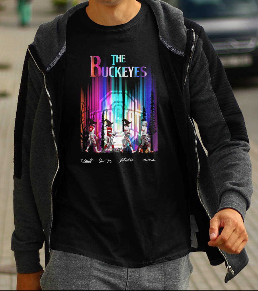 The Buckeyes Abbey Road Ohio State Football T-Shirt