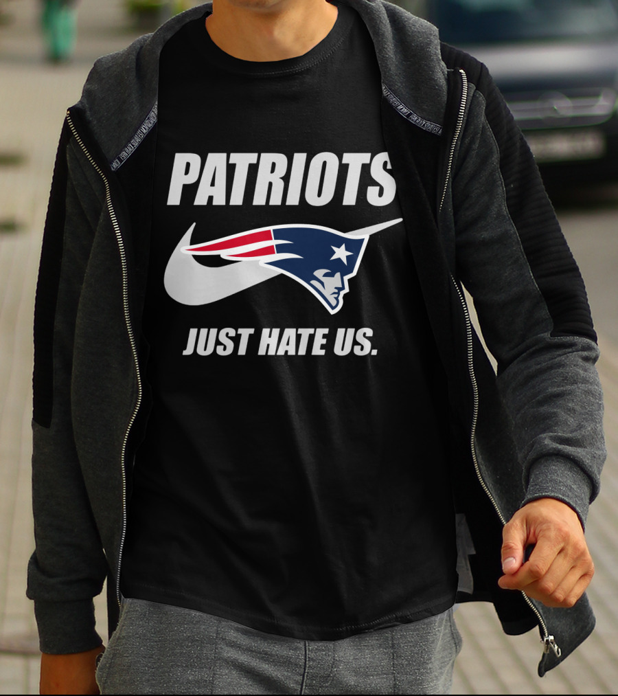 Patriots Just Hate Us New England Patriots T-Shirt