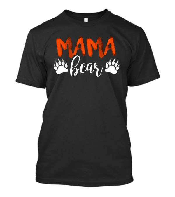 Mama Bear Paw Prints T-Shirt